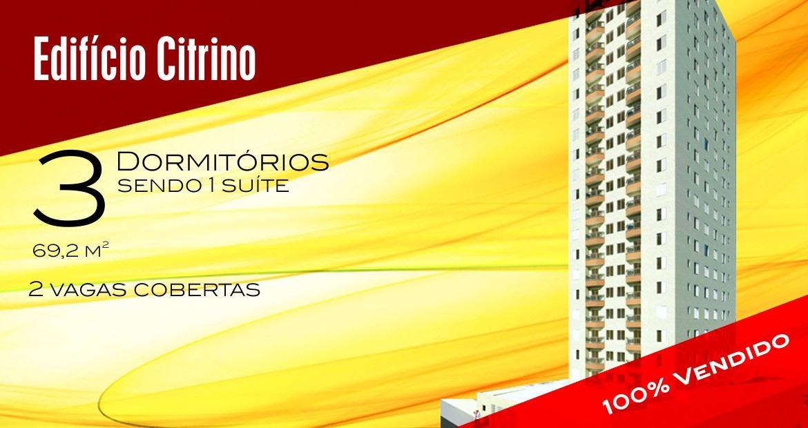 Apartamento – 3 dormitórios 2 vagas