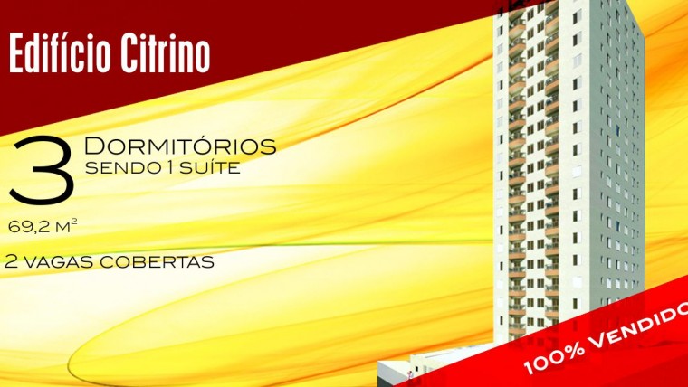 Apartamento – 3 dormitórios 2 vagas