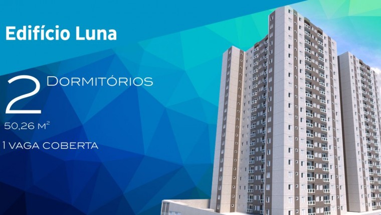 Apartamento – 2 dormitórios 1 vaga