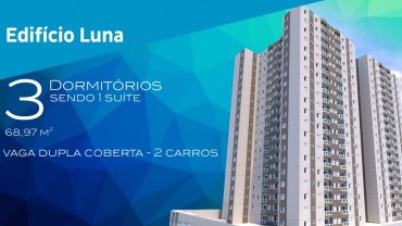 Apartamento – 3 dormitórios 1 vaga dupla